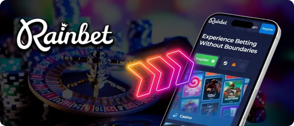 Rainbet Create account and verify age