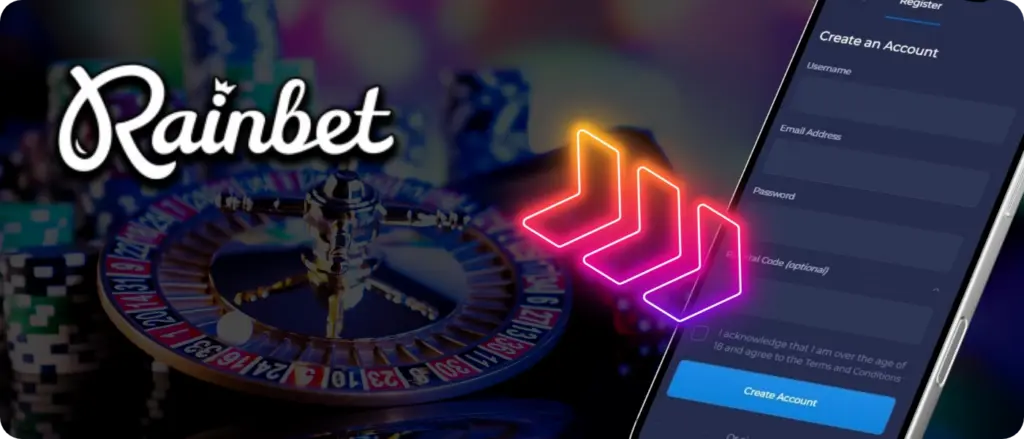 Rainbet Enter promo code
