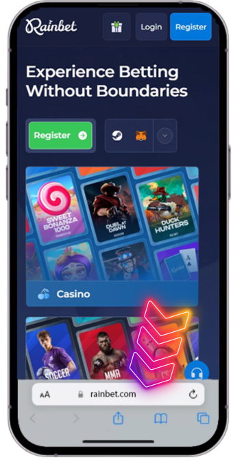 Rainbet ios app