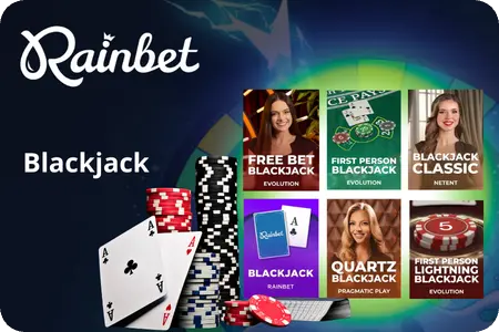 Rainbet Casino UK Blackjack Room